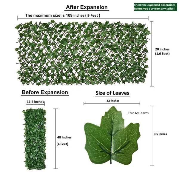 Green_Ivy_Leaves_Artificial_Grass_UV_Protected_Garden_Trellis_I__Expandable_Garden_Grass_Fence