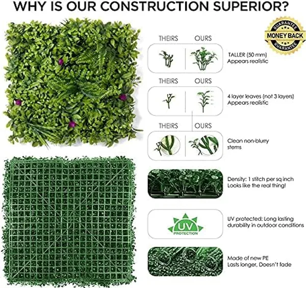 Green_&_Purple_Vertical_Garden_Artificial_Wall_Plants_|_50Cm_X_50Cm_X_5Cm