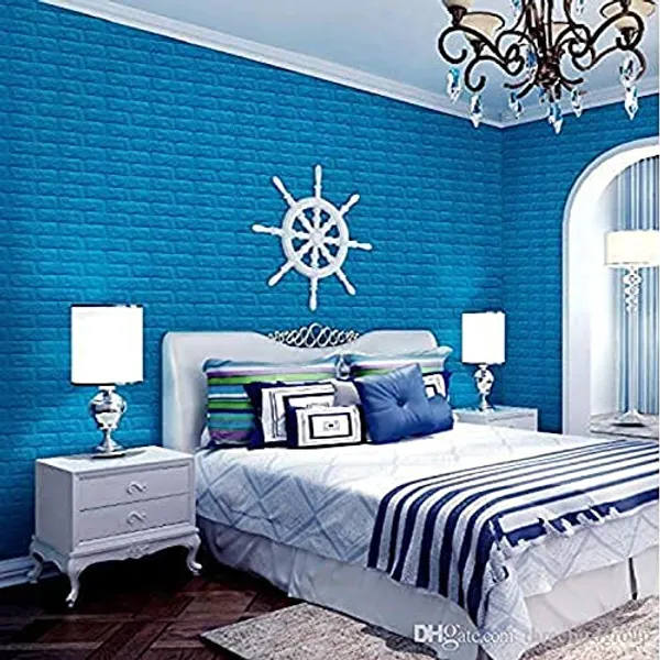 Blue_Cute_3D_Wall_Designs_Wooden_Wallpaper_For_Walls_|_70_X_77_Cm