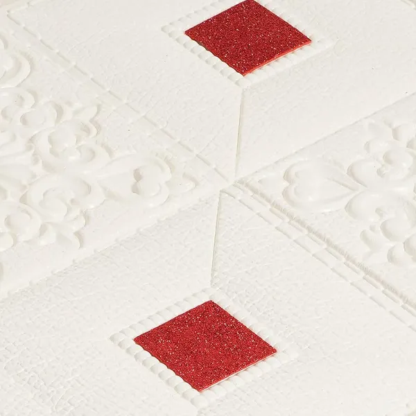 Red_Cute_Square_Design_3D_Foam_Wall_Panels_|_70X70_Cm