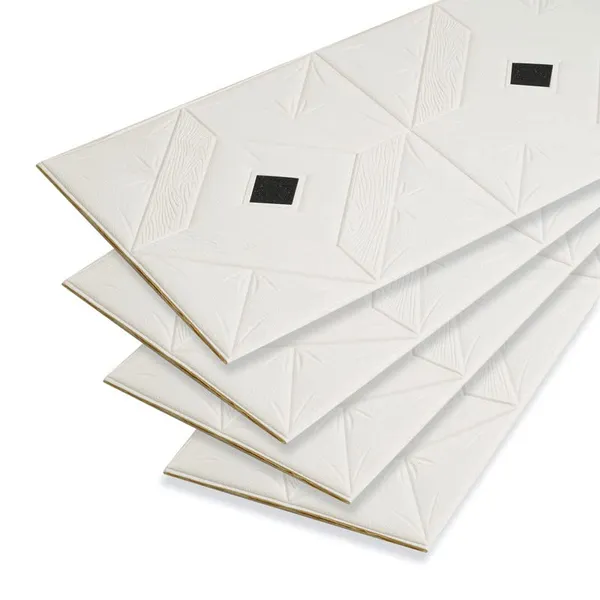 Black_&_White_Rhombus_Design_3D_Ceiling_Foam_Wall_Panels_|_70_X_70Cm