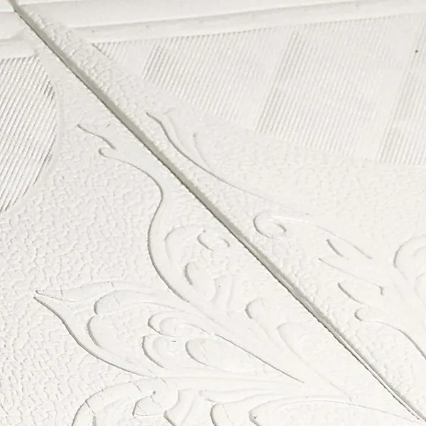 White_3D_Foam_Damask_Design_Textured_Foam_Ceiling_Wall_Panels_|_70_X_70_Cm