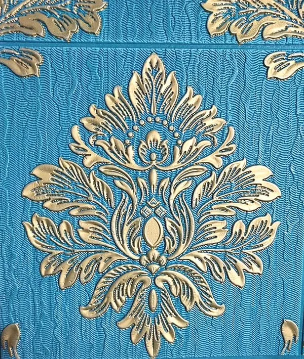 Turquoise_Damask_Textured_&_Waterproof_3D_Design_Foam_Wall_Panels_|_70_X_70_Cm