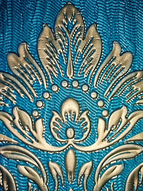 Turquoise_Damask_Textured_&_Waterproof_3D_Design_Foam_Wall_Panels_|_70_X_70_Cm