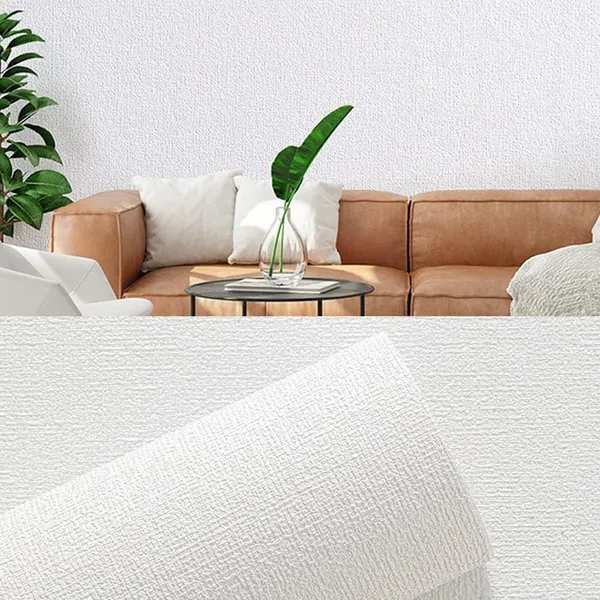 White_Waterproof_Textured_Linen_3D_Foam_Wallpaper_For_Wall_|_3_X_0.7_Mtr