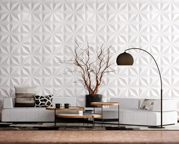 White_3D_PVC_Embossed_And_Printable_Diamond_Design_Wall_Panels