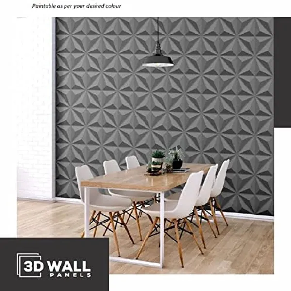 White_3D_PVC_Embossed_And_Printable_Diamond_Design_Wall_Panels
