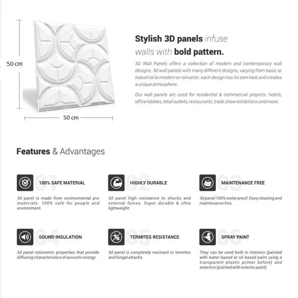 White_Pvc_Embossed_And_Printable_Luna_Design_3D_Wall_Panels_|_20_X_20_In