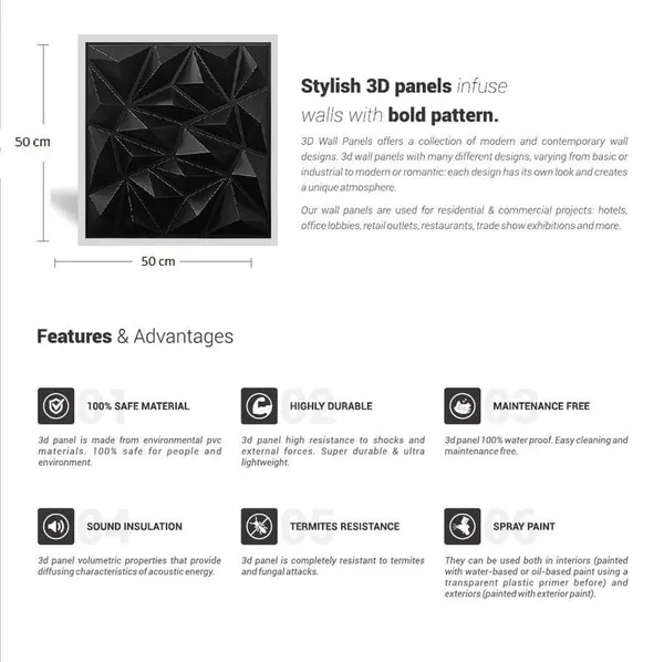Black_Diamond_Stone_Design_3D_Embossed_And_Printable_Wall_Panels_|_20_X_20_Inch