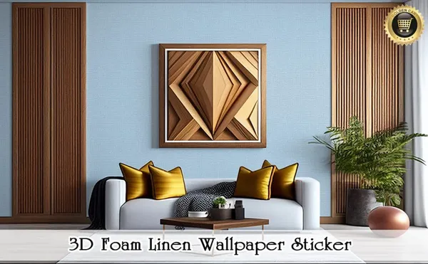 Blue_Textured_Linen_Wallpaper_For_Wall_|_3_Meter_X_0.7_Meter