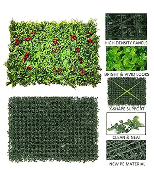 Green_&_Red_Vertical_Garden_Artificial_Wall_Plants_|_60Cm_X_40Cm_X_8Cm