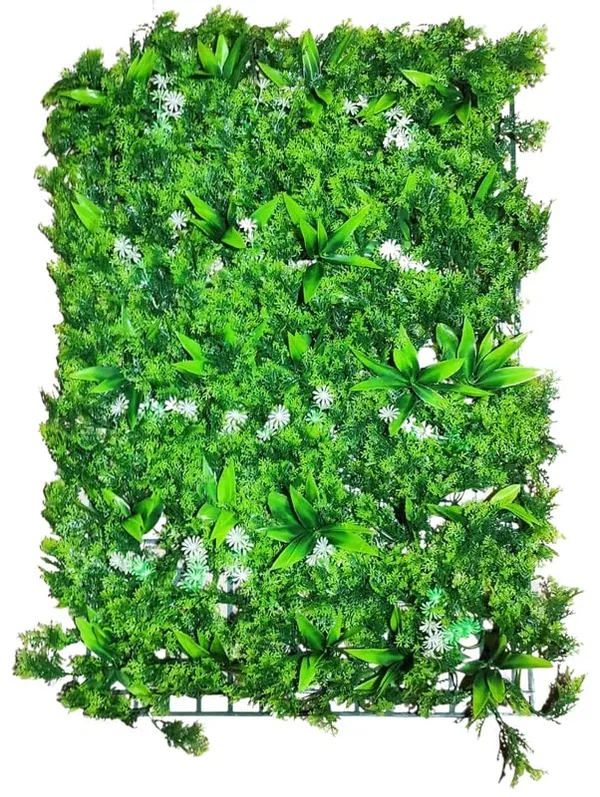 Green_With_White_Flowers_Vertical_Garden_Artificial_Wall_Plants_|_60Cm_X_40Cm_X_8Cm
