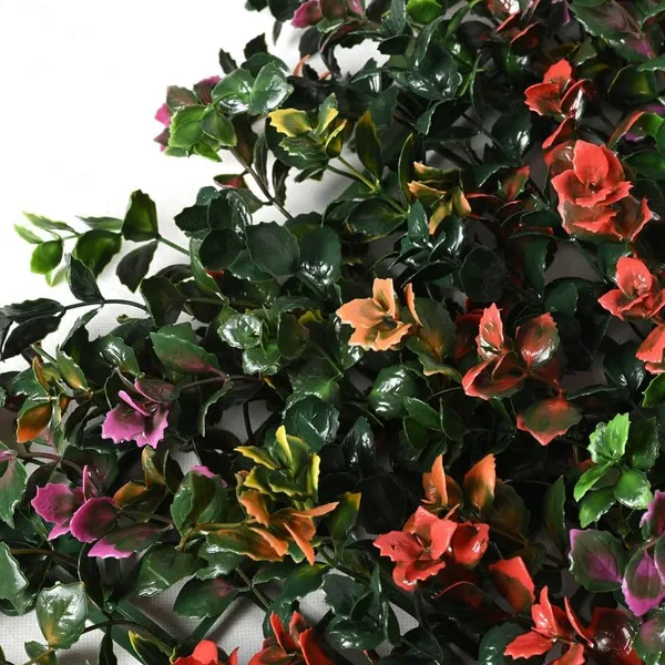 Multicolor_Vertical_Garden_Artificial_Wall_Plants_|_50Cm_X_50Cm_X_8Cm