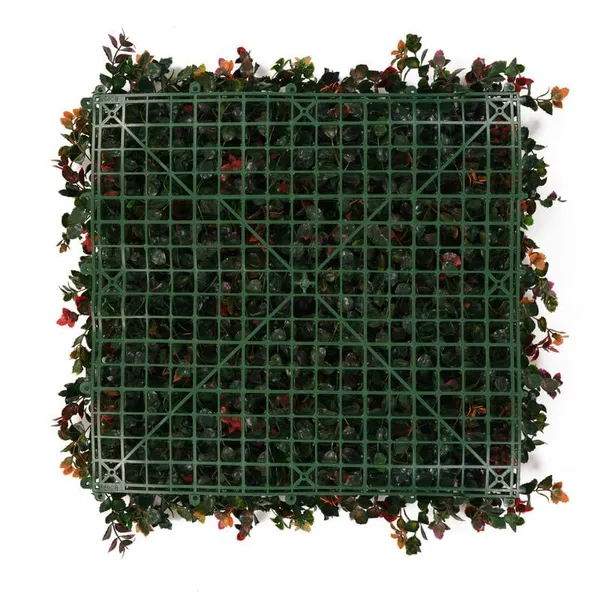 Multicolor_Vertical_Garden_Artificial_Wall_Plants_|_50Cm_X_50Cm_X_8Cm