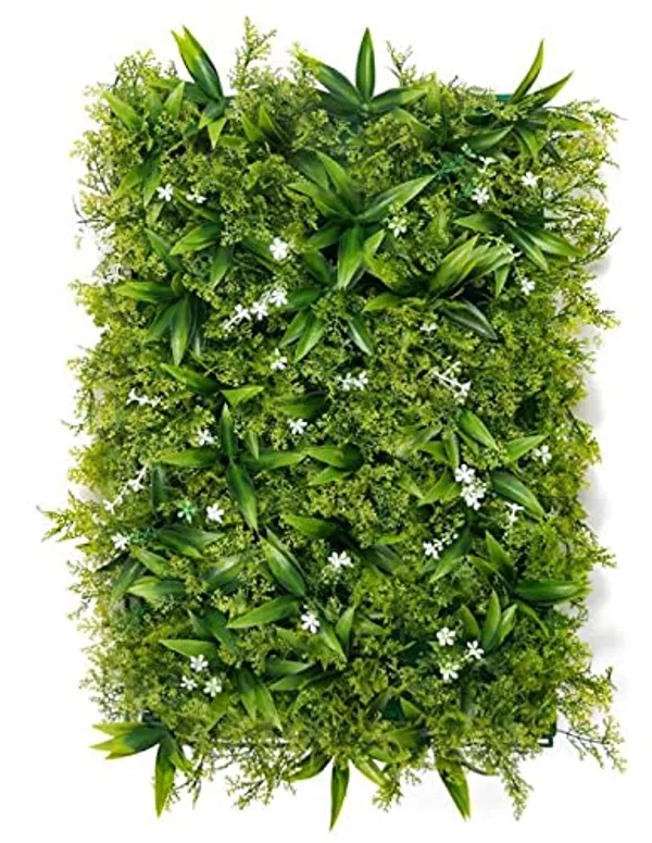 Green_&_White_Vertical_Garden_Artificial_Wall_Plants_|_60Cm_X_40Cm_X_8Cm
