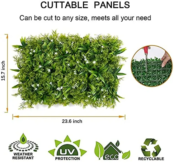 Green_&_White_Vertical_Garden_Artificial_Wall_Plants_|_60Cm_X_40Cm_X_8Cm
