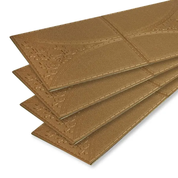 Copper_Cute_Flower_Design_3D_Foam_Wall_Panels_|_70_X_70Cm