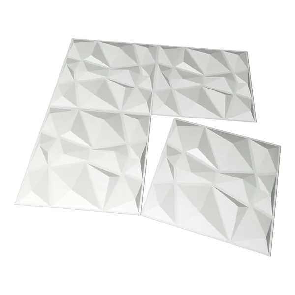 White_3D_PVC_Embossed_And_Printable_Butterfly_Wall_Panels
