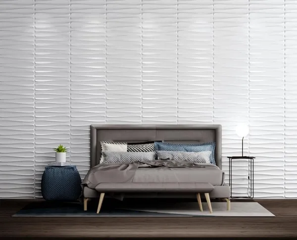 White_3D_PVC_Embossed_And_Printable_Butterfly_Wall_Panels
