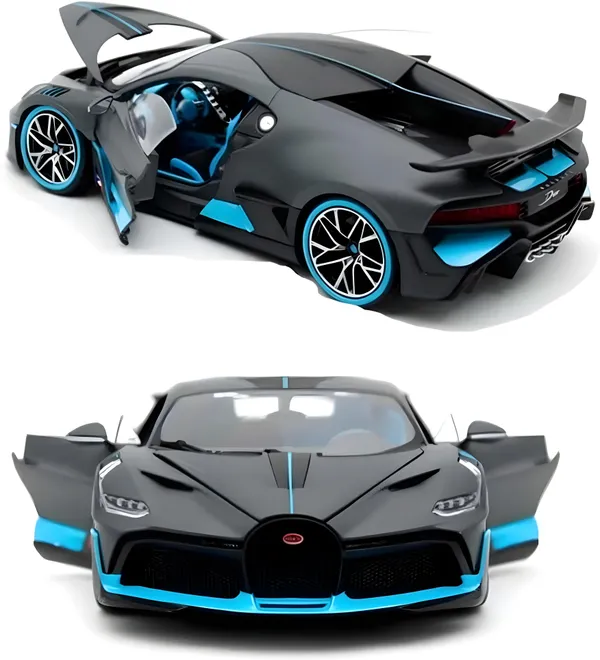 Toybot_1:32_Scale_Die_Cast_Bugatti_Divo_Model_Car_-_Exclusive_Alloy_Metal_Pullback_Toy_with_Openable_Doors,_Lights,_and_Music_for_Kids