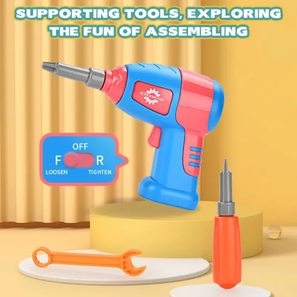 228_PCS_Kids_Electric_Drill_Building_Toy_–_Dinosaur_STEM_Building_Tool_Set-Mosaic_Puzzle_2D_&_3D_Building_Block_Screw_Driver_Kit_for_Kids_|_Engineering_Toy_for_Boys_&_Girls