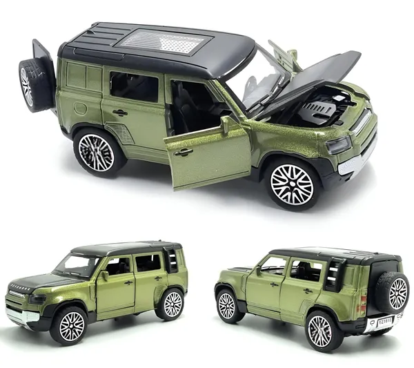 Toybot_1:36_Scale_Defender_Model_Car_-_Exclusive_Alloy_Metal_Pullback_Toy_with_Openable_Doors_and_Back_for_Kids