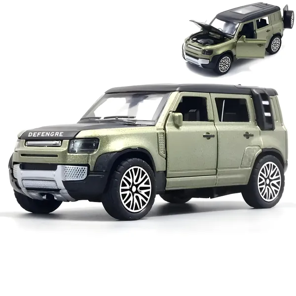 Toybot_1:36_Scale_Defender_Model_Car_-_Exclusive_Alloy_Metal_Pullback_Toy_with_Openable_Doors_and_Back_for_Kids