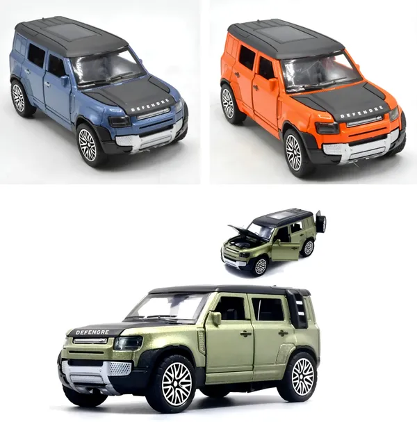 Toybot_1:36_Scale_Defender_Model_Car_-_Exclusive_Alloy_Metal_Pullback_Toy_with_Openable_Doors_and_Back_for_Kids