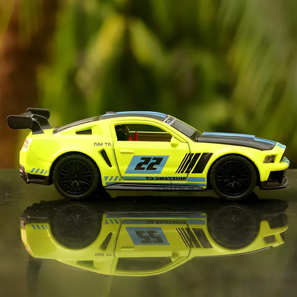 1:36_Die-Cast_Mustang_GT_Pullback_Sports_Car
