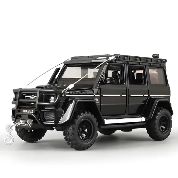 Toybot_1:32_Scale_4x4_Mercedes_Brabus_G_550_Model_Car_-_Exclusive_Alloy_Metal_Pullback_Toy_with_Openable_Doors,_Lights,_and_Music_Best_Gift_for_Kids_【Colors_as_Per_Stock】