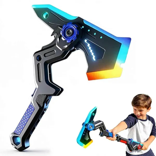 Toybot_2-in-1_LED_Axe_-_Sword_Toy_for_Kids_with_Hit_Sensor,_Sound_&_Fog_Effect,_Type-C_Rechargeable_|_Transforming_Battle_Axe_&_Sword_Knife_Roleplay_Toy_for_Kids