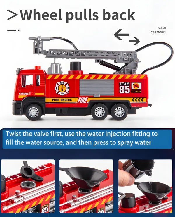 Toybot_Die-Cast_Fire_Truck_Toy_with_Water_Pump,_Flashing_Lights,_and_Sirens_Fire_Fighter_Truck_for_Kids