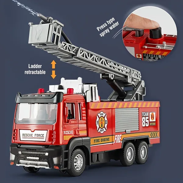 Toybot_Die-Cast_Fire_Truck_Toy_with_Water_Pump,_Flashing_Lights,_and_Sirens_Fire_Fighter_Truck_for_Kids