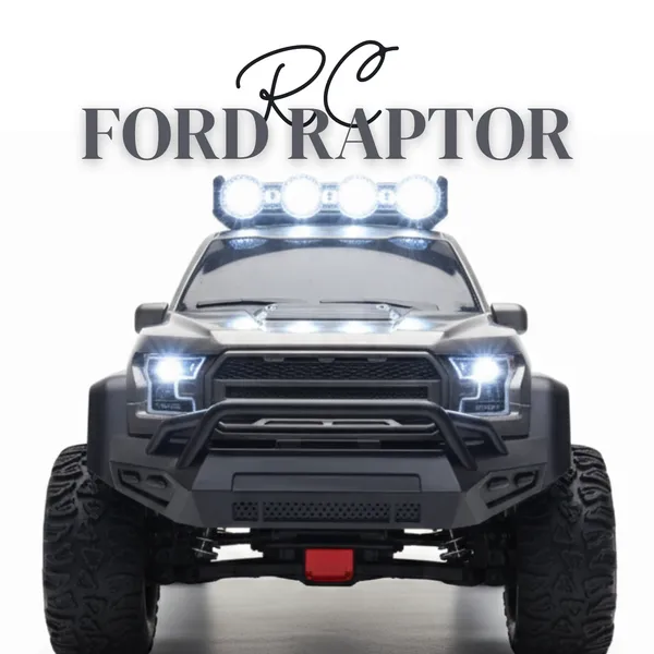 Toybot_Ford_Raptor_Style_RC_Car_with_Smoke_Spray,_LED_Lights_&_4-Way_Remote_Control_–_Rechargeable_Off-Road_Monster_Truck_Toy_Vehicle_for_Kids