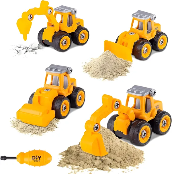 Toybot_Push_and_Go_DIY_Construction_Vehicles_Set,_4_Pack_DIY_Take_Apart_Toys_Construction_Trucks_with_1_Screwdriver_Tools_Kids'_Play_Excavators_|_JCB_Toys_for_Kids