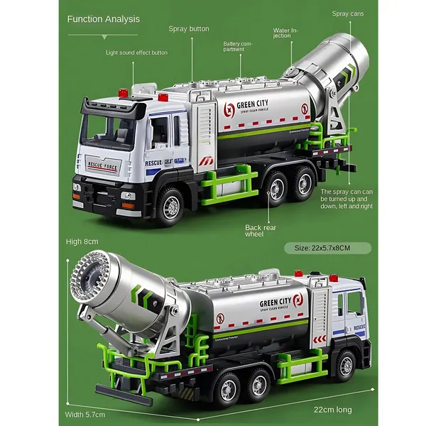 City_Sanitation_Truck_Toy_with_Turbo_Jet_Water_Spray_,_Flashing_Lights,_and_Sirens_Fire_Truck_for_Kids