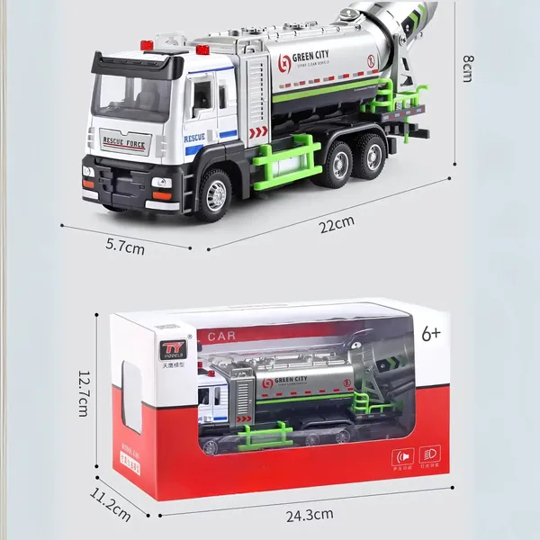 City_Sanitation_Truck_Toy_with_Turbo_Jet_Water_Spray_,_Flashing_Lights,_and_Sirens_Fire_Truck_for_Kids