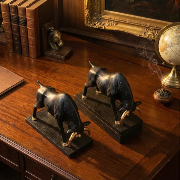 Black_Resin_Geometric_Statue_Golden_Bull_Action_Sculpture_Ornament_Abstract_Animal_Figurines_Room_Desk_Decor__(16L_X_15W_X_28H_Centimeters)