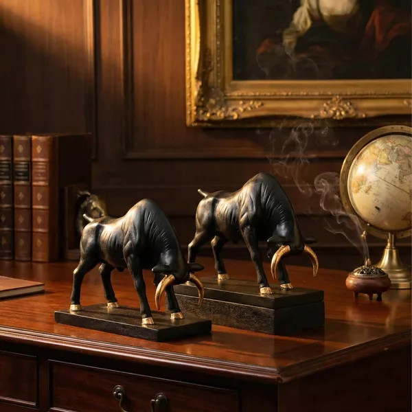 Black_Resin_Geometric_Statue_Golden_Bull_Action_Sculpture_Ornament_Abstract_Animal_Figurines_Room_Desk_Decor__(16L_X_15W_X_28H_Centimeters)