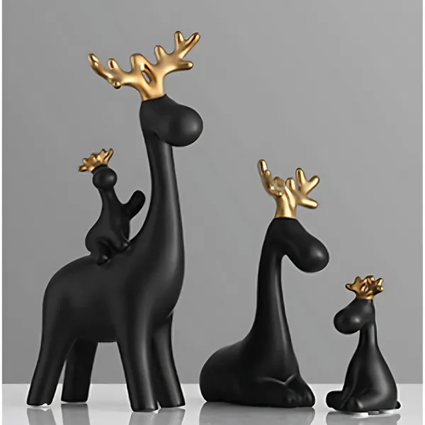 Black_Gold_Warm_Cute_Deer_Family_Realistic_Polyresin_Deer_Family_Figurine__Showpiece_For_Home_Decor_(Set_Of_3_)_