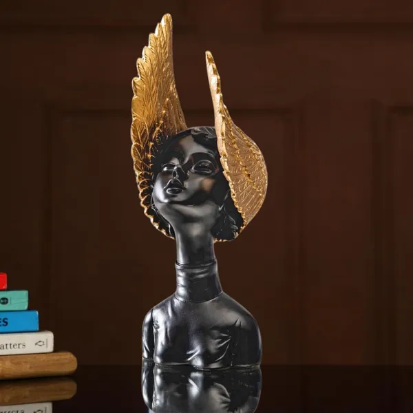Black_Winged_Lady_Statue_Showpiece_for_Home_Decor_Living_Room_Bedroom_Office_Desk_Table_TV_Unit_|_Women's_Day_Gift_for_Ladies_Friends_|_Housewarming_Birthday_Gift_for_Women