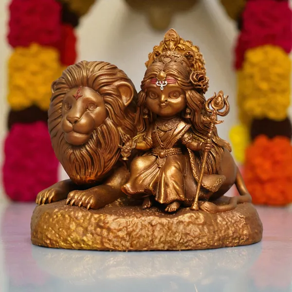 Golden_Bal_Durga_Maa_with_Lion_Idol_for_Car_Dashboard,_Home_Decor,_Mandir,_&_Gifting_(3.0Inches)