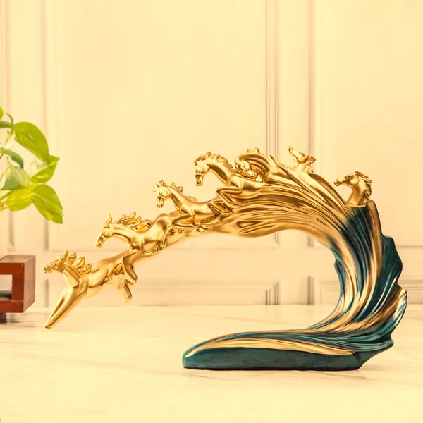 Golden_Pegasus_Figurine_Decorative_Showpiece_For_Fengshui__Home_Decor_Showpiece_(_7_horses)
