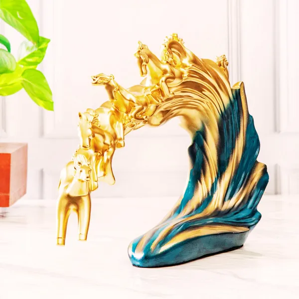 Golden_Pegasus_Figurine_Decorative_Showpiece_For_Fengshui__Home_Decor_Showpiece_(_7_horses)