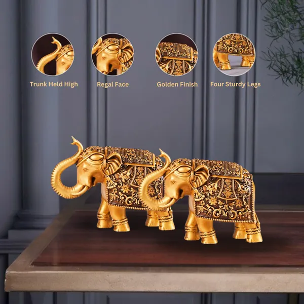 Golden_Royal_Elephant_Showpiece_Statue_Figurine_Showpiece_Set_of_2_(16L_X_6.8W_X_12H_Centimeters)