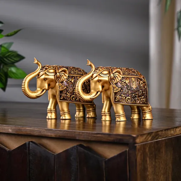 Golden_Royal_Elephant_Showpiece_Statue_Figurine_Showpiece_Set_of_2_(16L_X_6.8W_X_12H_Centimeters)