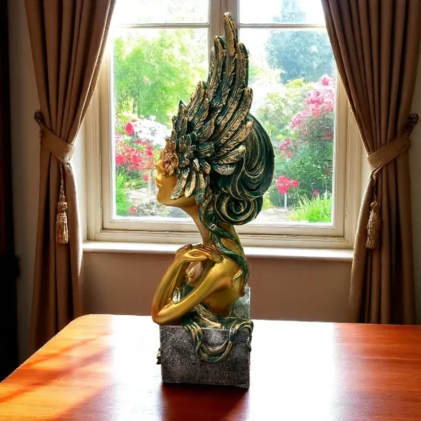 Golden_Winged_Crown_Head_Lady_Unique_Statement_Piece