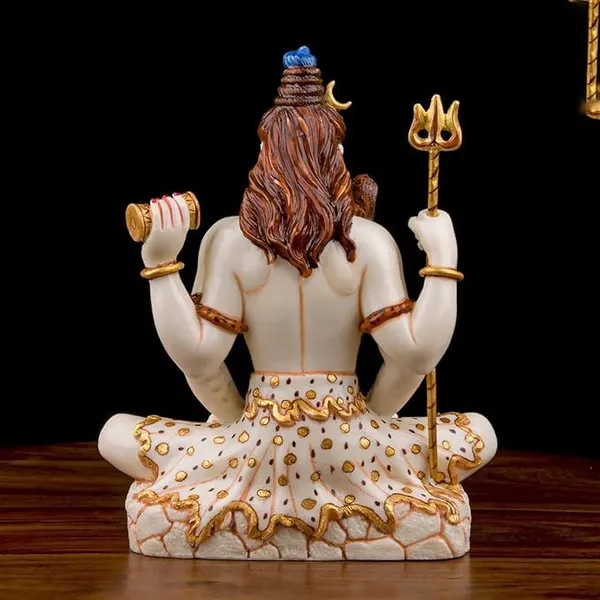 Hand_Printed_Shiv_ji_Murti_Lord_Shiva_Statue_Marble_Dust_syntheric_for_Pooja_Room_I_Home_Temple_Decoration_Items_I_God_Idols_I_Statue_I_(8_inch)