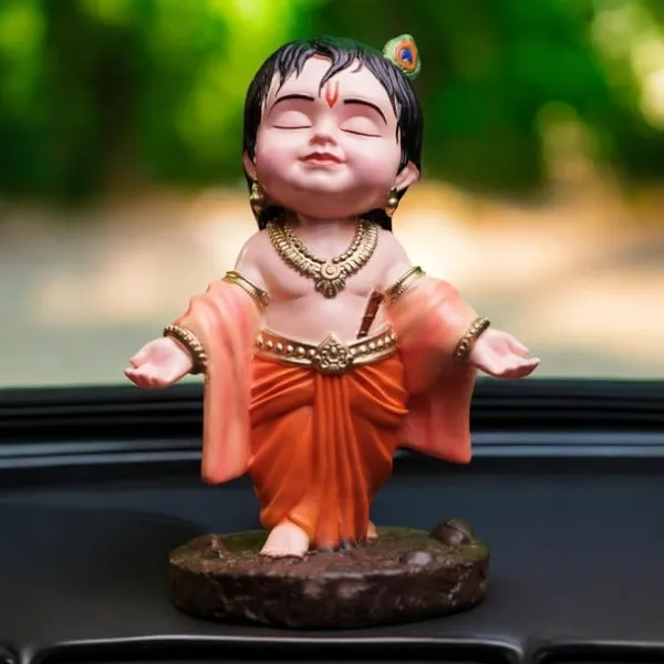 Orange_Bal_Gopal_Idol_for_Car_Dashboard,_Home_Decor,_Mandir,_&_Gifting_(3.9Inches)