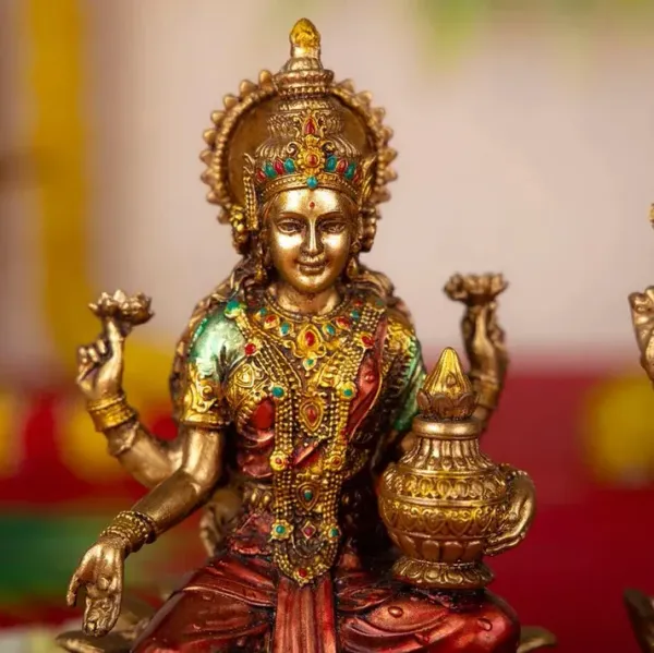 Red_and_Golden_Goddess_Laxmi_ji_and_God_Ganesh_ji_idol_murti_for_Diwali_Pooja_Idols_and_Gift_(13LX13WX18H)